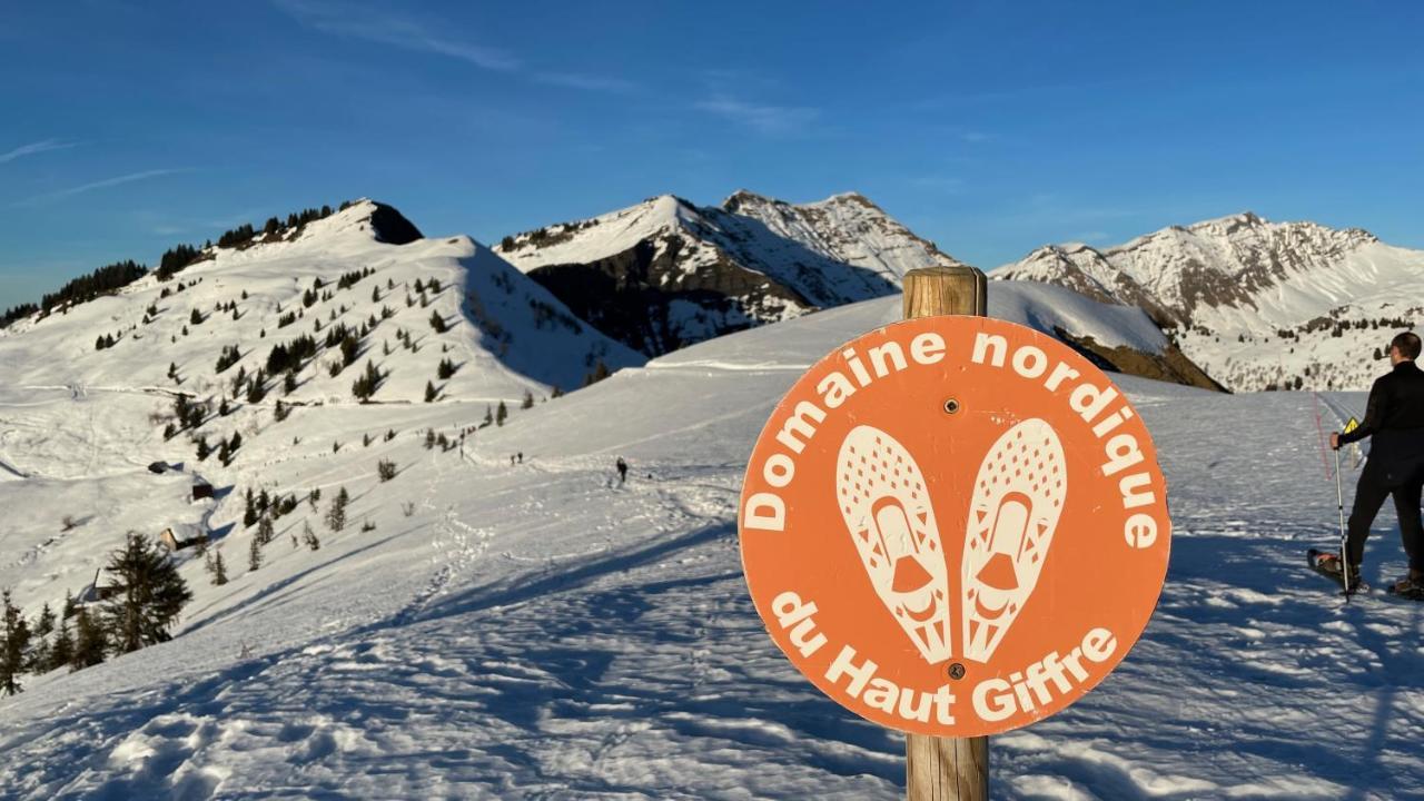 Sixt Chalet*** Au Pied D'Une Prairie Face A La Montagne מראה חיצוני תמונה