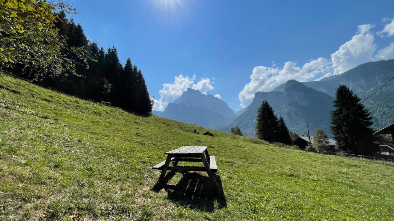 Sixt Chalet*** Au Pied D'Une Prairie Face A La Montagne מראה חיצוני תמונה